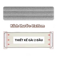 Replacement mop pad 41x11cm for premium 42cm large mop set mop pad replacement