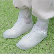 DEXZON High-Top Silicone Shoe Cover Size 44-45 White
