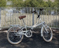 Foldable bike 摺疊單車 米色 M260