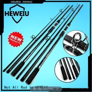 【In stock】HEWEIU  Caron Surf Rod 3.9M 13ft Fishing Rod 12ft Three Sections Sea Spinning Fishing Surf
