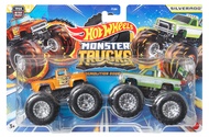 Hot Wheels Monster Trucks 1:64 Scale Demolition Doubles Trucks ฮอตวีล มอนสเตอร์ทรัคส์รถขนาด 1:64 แพ็