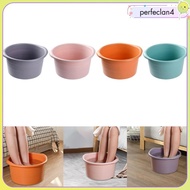 [Perfeclan4] Foot Massage Basin Foot Bath Tub 19cm Tall Build in with Convex Dots Portable with Hand