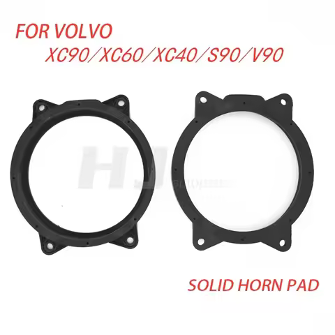 2pcs Car 6.5" Audio Speaker Pad Sub Woofer Washer Horn Adapter Plates Bracket Ring Mat Stand for Vol