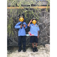AIR FORCE JENDRAL Shirt Boys' Costumes, TNI AU PUTRA Professional Carnival Uniforms, AURI/