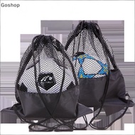 Goshop Mesh Bag Portable Football Storage Backpack Outdoor Basketball Volleyball Multifunctional Sto