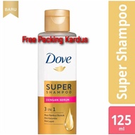 Dove 3 in 1 Super Shampoo serum 125ml / Shampoo Plus serum Vitamin 125 ml/dove Shampoo/dove serum