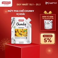 Mứt Pha Chế Xoài - Có miếng trái cây thật - Nguyên liệu pha chế - ANDROS CHUNKY - 1kg