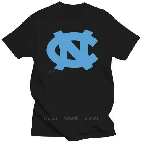 Unc Logo T Shirt North Carolina University Fan Gift New From Us Loose Plus Size? fashion cotton Tee 