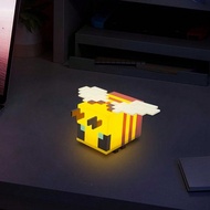 1pc Pixel Bee Night Light, MC Game-Themed Toy Pixel Bee Model Atmospheric Decorative Wall Night Ligh