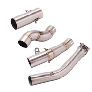 Motorcycle exhaust for Yamaha YZF R6 middle pipe link pipe for 1998-2019 2018 2017 year
