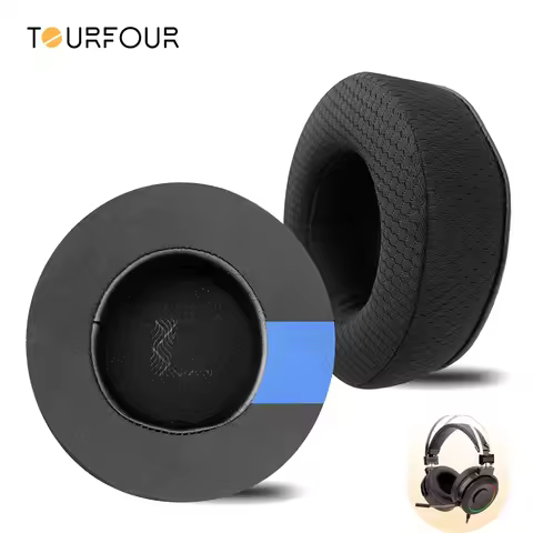 TOURFOUR Replacement Earpads for Redragon Lamia 2 H320 Headphones Ear Cushion Headband