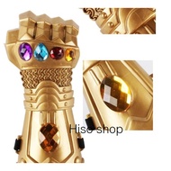 Thanos Gloves Armor With 5 Gold Gems