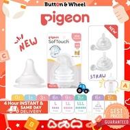 Pigeon Wide Neck Softouch Nipple Pigeon Bottle Teat Puting Susu Pigeon Puting