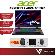 ACER Nitro 5 AN515-47-R02X Gaming Laptop RTX 3050, AMD Ryzen 5 7535HS, 8GB, 512GB, 15.6” FHD, W11