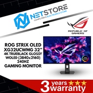 ASUS ROG STRIX OLED XG32UCWMG GAMING MONITOR - 32-inch 4K TrueBlack Glossy WOLED 0.03ms (GTG) , G-SY