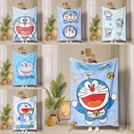 Doraemon Single-sided Printed Flannel Blanket， Air Conditioning Blanket， Office Nap Blanket， Baby Bl