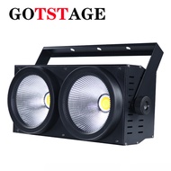 GOTSTAGE 220W LED 2IN1 COB Cool Warm White Lighting 2X100W Flood Blinder Lighting Wedding Party Bar