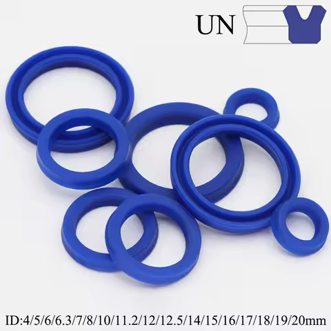 UN 4/5/6/7/8/10/12/14/15/16/17/18/19/20mm ID Polyurethane PU Radial Shaft Piston Rod U/Y Lip Ring Ga