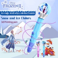 Frozen Low Temperature 3D Printing Pen Children Graffiti Pen Painting Toys