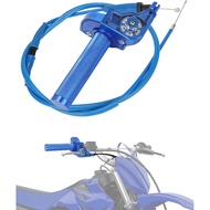 7/8" 22mm Quick Twist Throttle Assembly + Throttle Cable CNC Univerdal for YZ125 YZ65 YZ80 TTR 125 P
