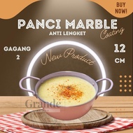 Handle2 Marble Pan 12cm Milk Pan Sauce Pot Mini Non-Stick Non Stick Pot