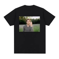 Graphic T-Shirt With Middle Finger Dexter Morgan Model Super Funny From The Tv Series Casual Clothin