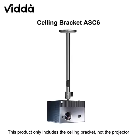 For vidda Universal Ceiling Hanger Laser Projector 360° Aluminum Alloy Suspension Telescopic Bracket