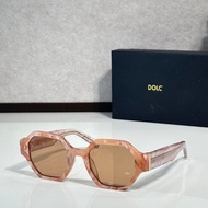 D DG * Unique Small Frame Sunglasses Retro High-End Plate Sunglasses Female DG4391