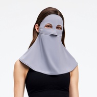 Ohsunny ผ้าคลุมหน้าป้องกันแสงแดดรอบด้านป้องกันคอแบบระบายอากาศความรู้สึกเย็นป้องกันรังสียูวี UPF2000