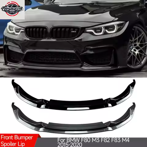 Car Front Bumper Lower Splitter Spoiler Lip Guard Bodykit Of Auto Accessories For BMW F80 M3 F82 F83
