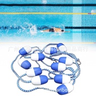 Factory Direct Sales 5Meter Swimming Pool Lane Marking Line Float Diameter7CM Lane Floating Rope Swi