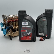 FUCHS Silkolene Fully Synthetic Engine Oil 10W-50 Pro 4 XP 1 Liter Motorcycle