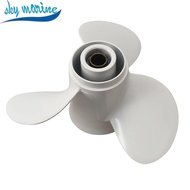 Aluminum Propeller 664-45949-02-EL size 9 7/8x13-F for Yamaha 25HP 30HP Outboard Engine 69P 61N 9-7/