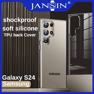 (ซื้อ 1 เทค 1)เคสใสกันกระแทก สำหรับ Samsung Galaxy S24 S24+ plus S24 Ultra S23 S23 Plus S23 Ultra เคสใส samsung s23+ s23 ultra Back Cover