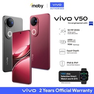 Vivo V50 5G 256GB + 12GB RAM | Official SG Warranty Local Set + Free Vivo Smart Watch