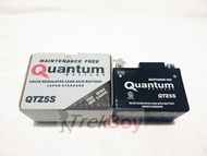 Quantum Motorcycle Battery QTZ5S or YTX4L (MF4L-B) Maintenance Free