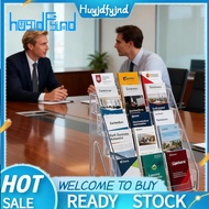 Booklet, Menu Display & Dispenser Clear Acrylic Flyer Stand for , Restaurants & Reception