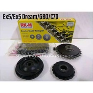 Ex5 /Ex5 dream / GBO/C70 timing chain set / RKM timing chain kit original