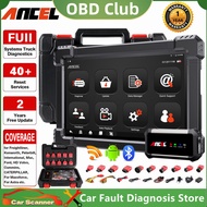 Ancel X7 HD 10นิ้วแท็บเล็ต12V/24Vหนักรถบรรทุก Obd2สแกนเนอร์/ บลูทูธและ WiFi สแกนเนอร์/ รถเต็มระบบเคร