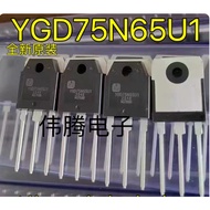 2-5PCS YGD50N65U1 YGD45N65U1 YGD75N65U1 YGD15N120F1 K75T60A TO-3P mos in stock