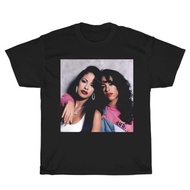 【Cod】 Vintage Selena And Aaliyah Graphic Unisex Rap Design T-Shirt Gift For Him Her