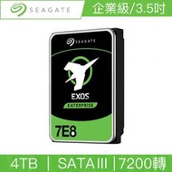 @電子街3C特賣會@全新Seagate希捷 Exos 4TB 3.5吋 企業級硬碟(ST4000NM002A)