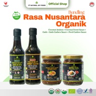Organic Indonesian Flavor Bundling Package (Coconut Aminos + Coconut Sweet Sauce + Gado-Gado Cashew 