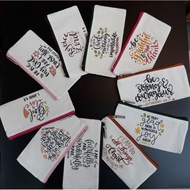 Christian Product *Pencil case with bible verse printing *Christian product