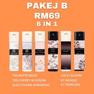 Huzz Perfume Set B (6 in 1)