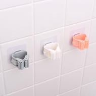 Combo of 3 wall hooks for hanging brooms, mops, kitchen utensils, toilet R