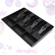 Cash Register Drawer -  Tray Replacement 4 Bill/3 Coin Cash Register Insert Tray,12.6 x 9.6 x 1.4Inc