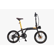 (OFFER) FOLDING BIKE BASIKAL LIPAT ALLOY 20” HYLO (16 SPEED)