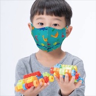 兒童-淘氣恐龍-3D立體透氣抗菌口罩1入