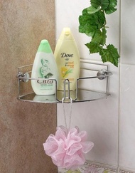 板式轉角置物架　轉角架　瓶罐架　浴室架　全件以304不鏽鋼製成